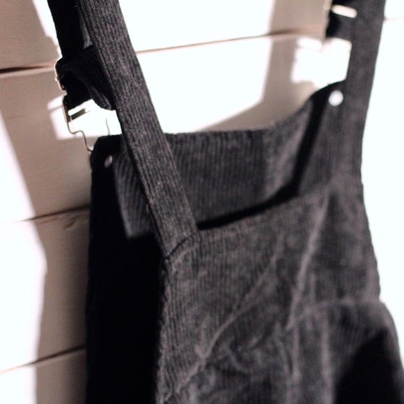 SOLD ZAFUL Dual Pockets Corduroy Pinafore Romper - Picture 7 of 13